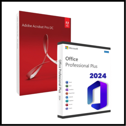 Adobe Acrobat DC 2019 & Office Professional Plus 2024 (For windows only)