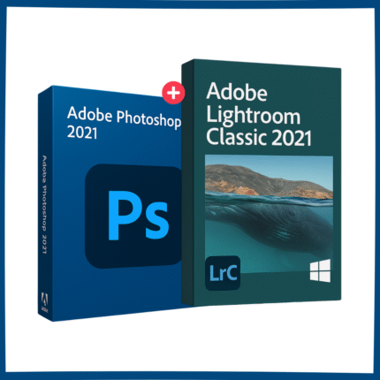Adobe Photoshop + Lightroom Classic 2021 Bundle | Windows | Lifetime