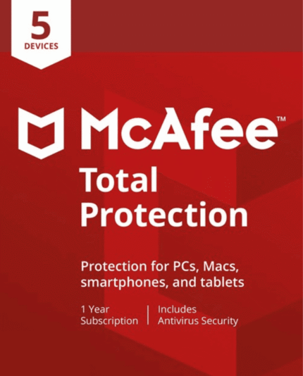 McAfee Total Protection – 1 Device 5 year