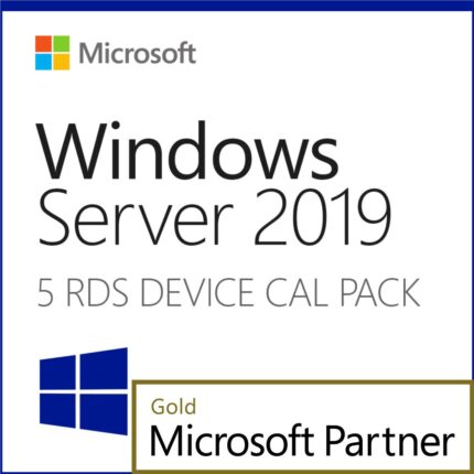 Microsoft Windows Server 2019 Remote Desktop - 5 Device CAL